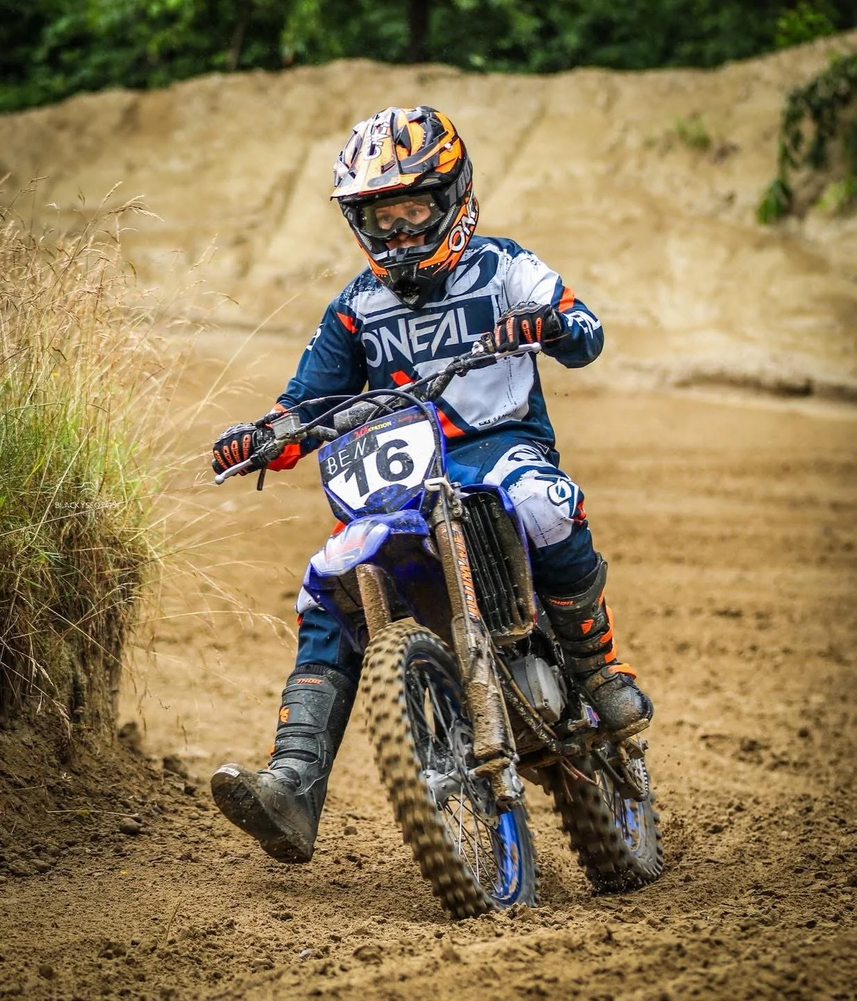 Ben-Luca Elsen beim Motocross