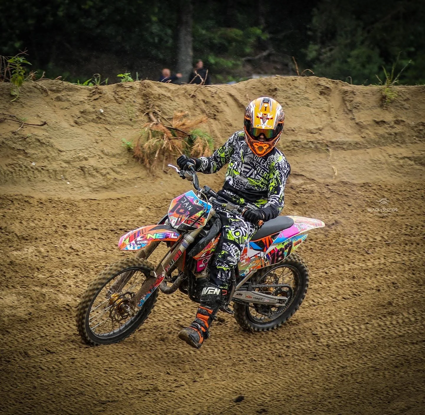 Jan Thoben beim Motocross